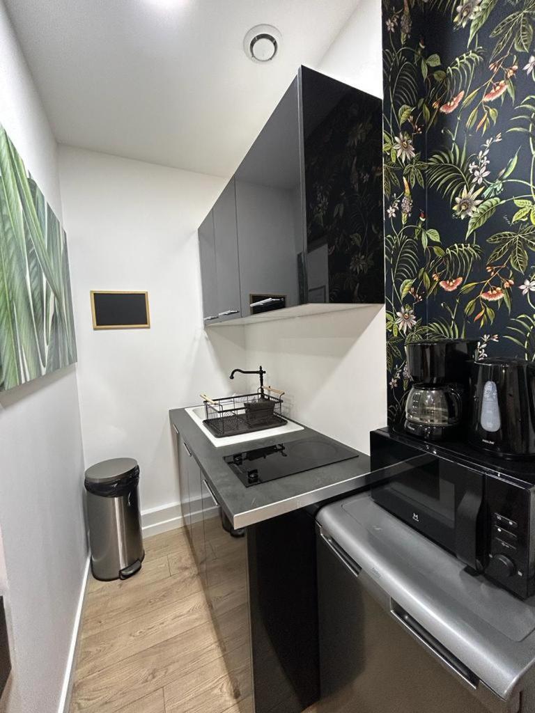 Stylish Modern Studio Apartment Paris Eksteriør billede